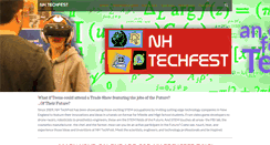 Desktop Screenshot of nhtechfest.org