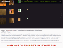 Tablet Screenshot of nhtechfest.org